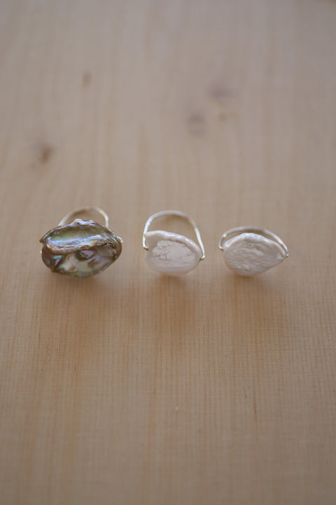 pearl rings (28) (29) (30)
