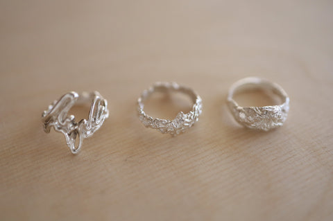 large silver rings (31) (32) (33)