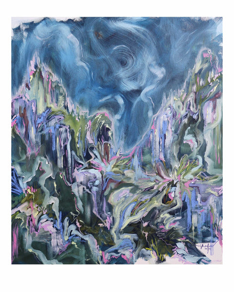 'if I were the mountains' print