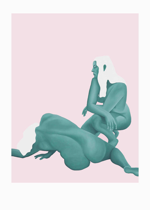 print of 'i'm green 1/3'