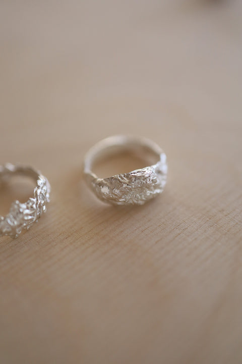 large silver rings (31) (32) (33)